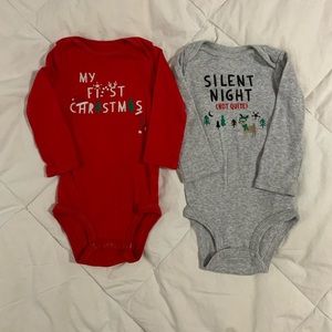 Unisex long sleeve Christmas onesies